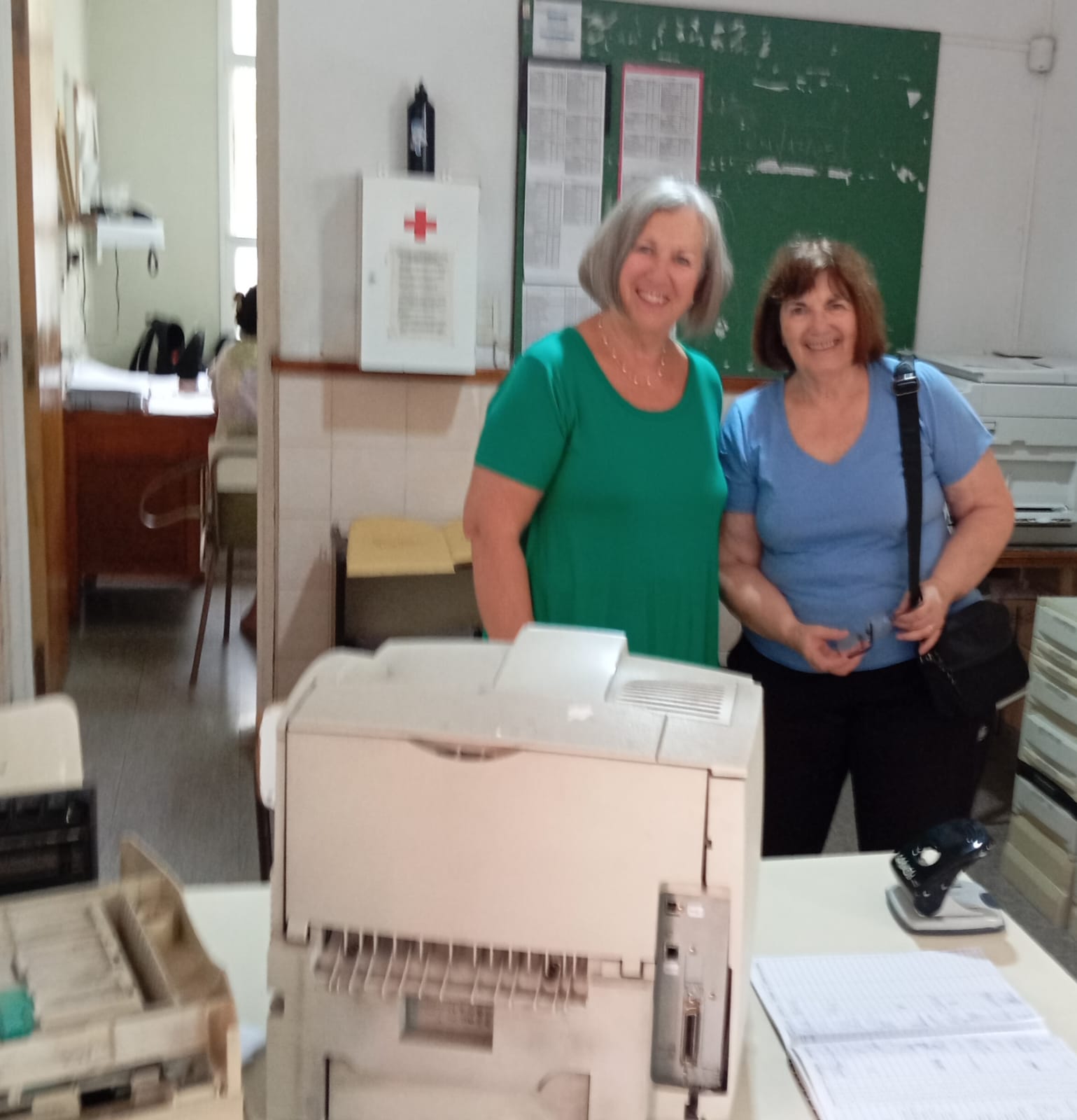 Donación de impresora al Centro de Formación Laboral 2